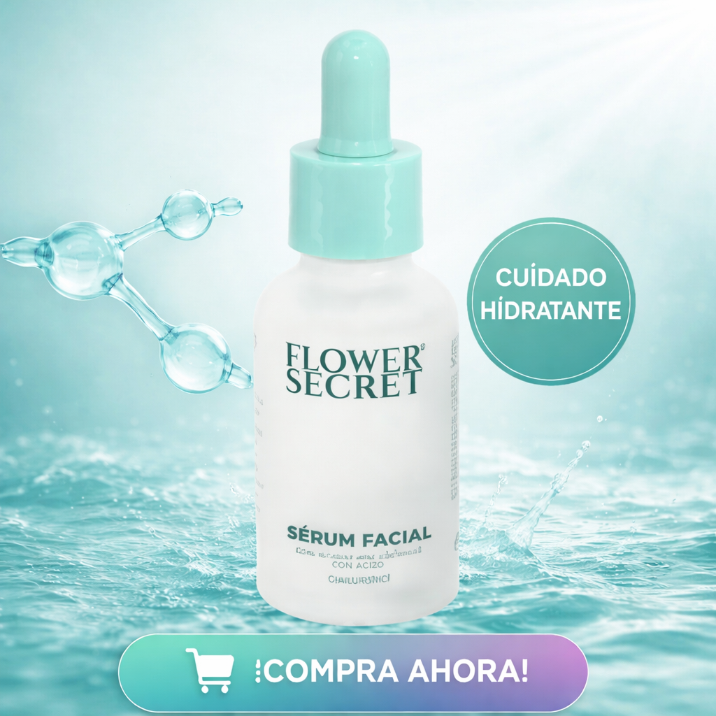SERUM FACIAL CON ÁCIDO HIALURÓNICO