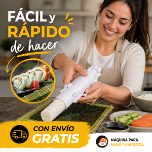 Maquina Para Hacer Sushi Rodillo Bazuca