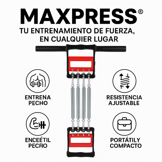 MAXPRESS® TRANSFORMA TU TORSO SIN COMPLICACIONES