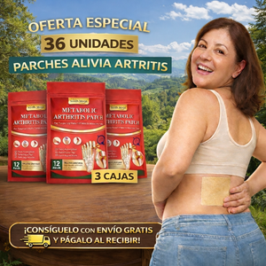 PACK de 3 Parches De Alivio De Artritis