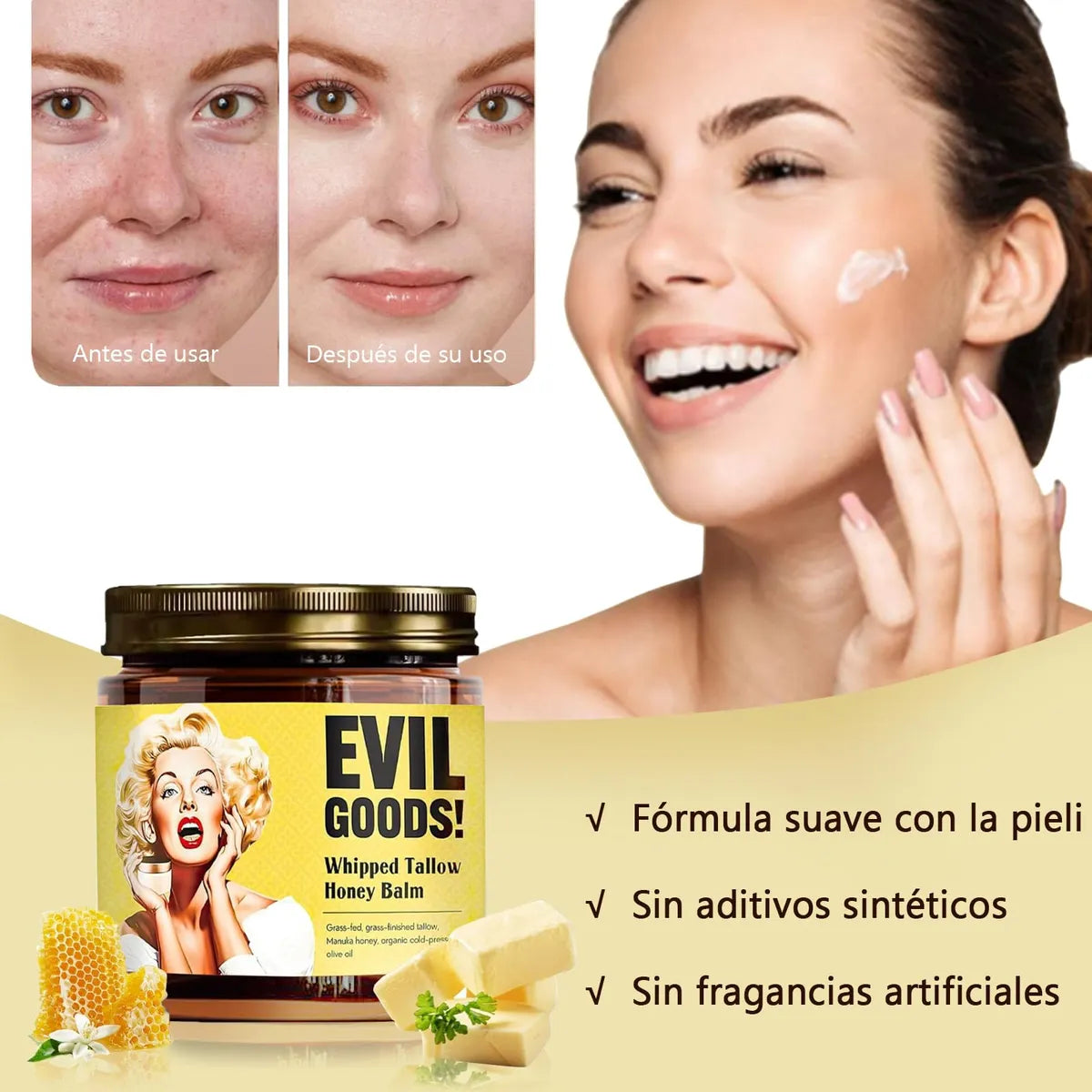 Crema Facial Evil Goods™