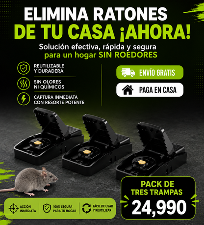 Trampa Para Ratones Segura Y Efectiva